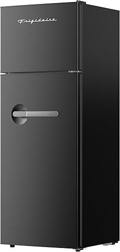 Miniatura 3 de Frigidaire Refrigerador retro de tamaño apartamento con congelador superior, refrigerador de 2 puertas con capacidad de almacenamiento de 7.5 pies