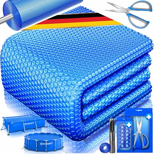 KESSER® Pool Solarabdeckplane Rechteckig 450 x 220cm Solarfolie 120 µm,