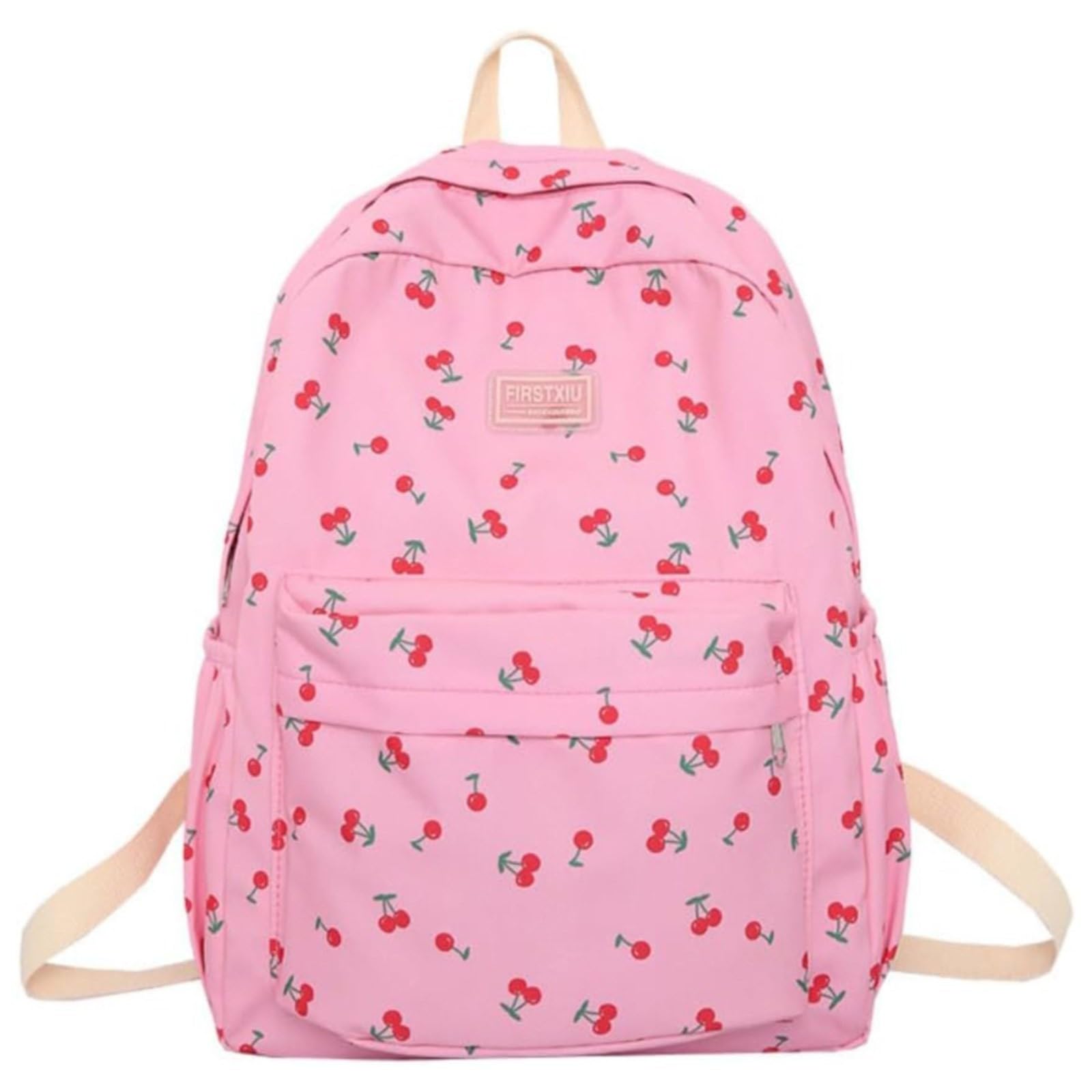Coquette Cherry School Bag Cute Bow Backpack School Bags for Girls Casual Rucksack Daypacks for Work Gym Travel