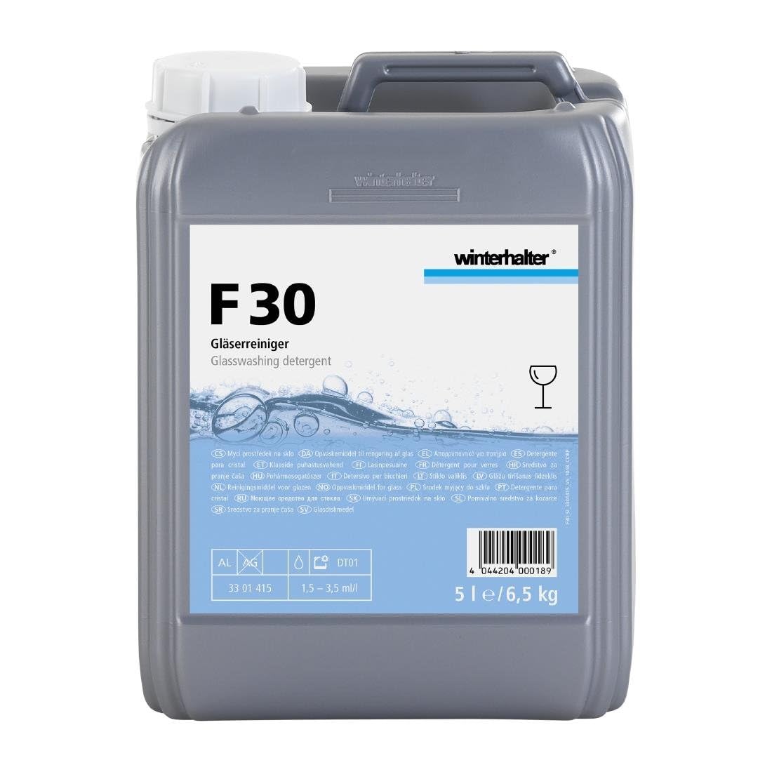 Winterhalter Grey F30 Glasswashing Detergent 5Ltr