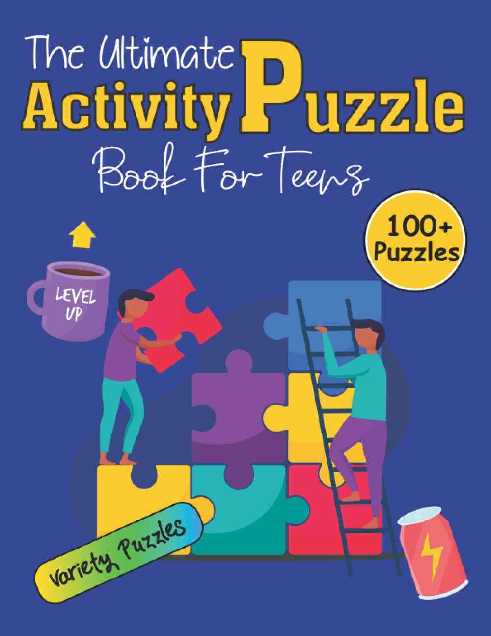 Ultimate activity Puzzle Book For Teens: Word Scramble ,Sudoku Puzzle, Word search Puzzle, Maze Puzzle ,Trivia Quiz and more game for teenager boy and girls