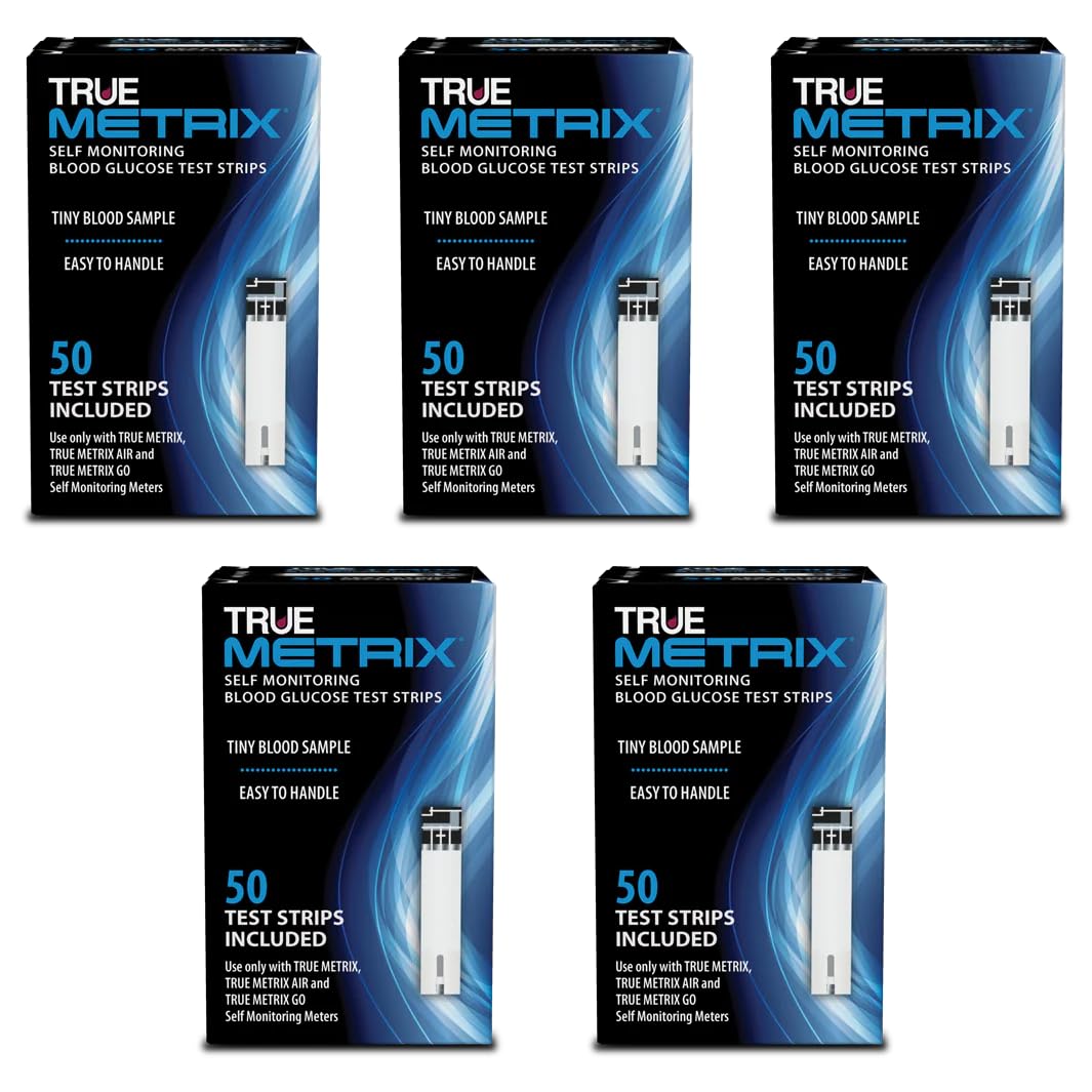 TRUE METRIX® Test Strips 5 x 50ct (250 Test Strips)