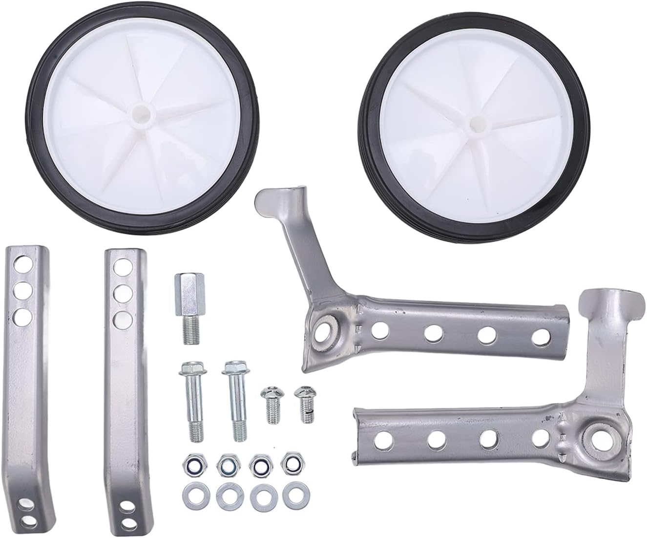 Training Wheels for Kids Bike, Training Wheels, Adjustable Stabilizer Mounted Kit, Compatible for 18 20 22 24 Inch Single Speed, Suitable for Beginners