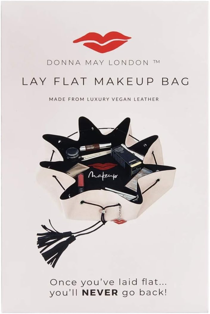 donna may drawstring makeup bolsa