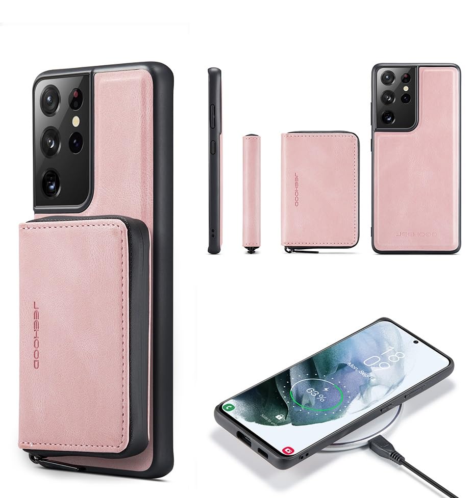 Coque en cuir Samsung S21 Ultra détachable : fini le dilemme entre volume et sécurité