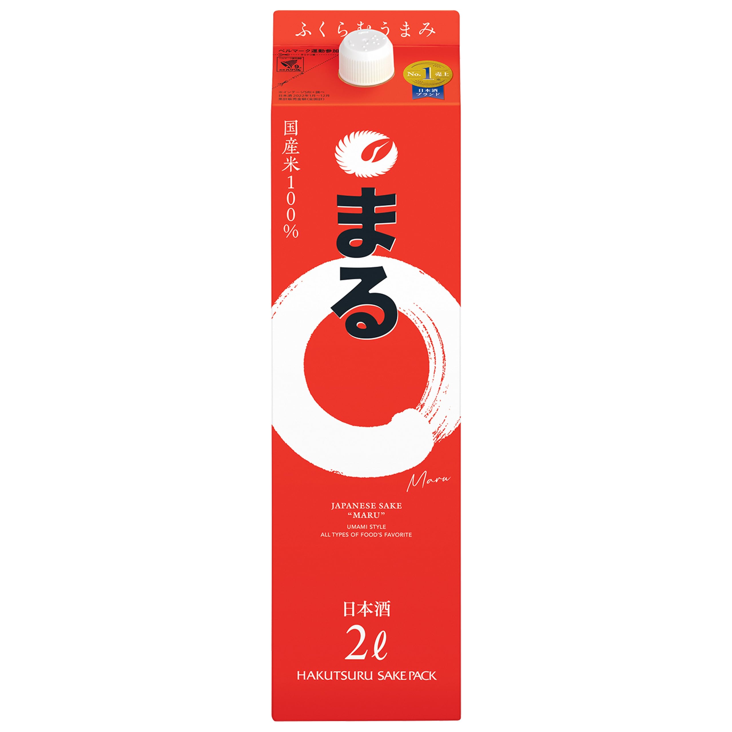 Amazon.co.jp: 白鶴 サケパック まる 2000ml : 食品・飲料・お酒