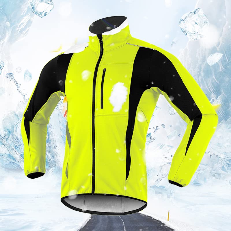 Chaqueta softshell térmica para ciclismo para hombre miniatura 5