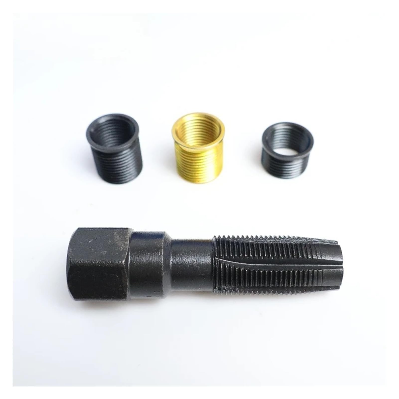 kit di strumenti per la riparazione dell'auto Set di strumenti Per maschiatura rifilatura testata cilindrica da 16 pezzi M14x1,25