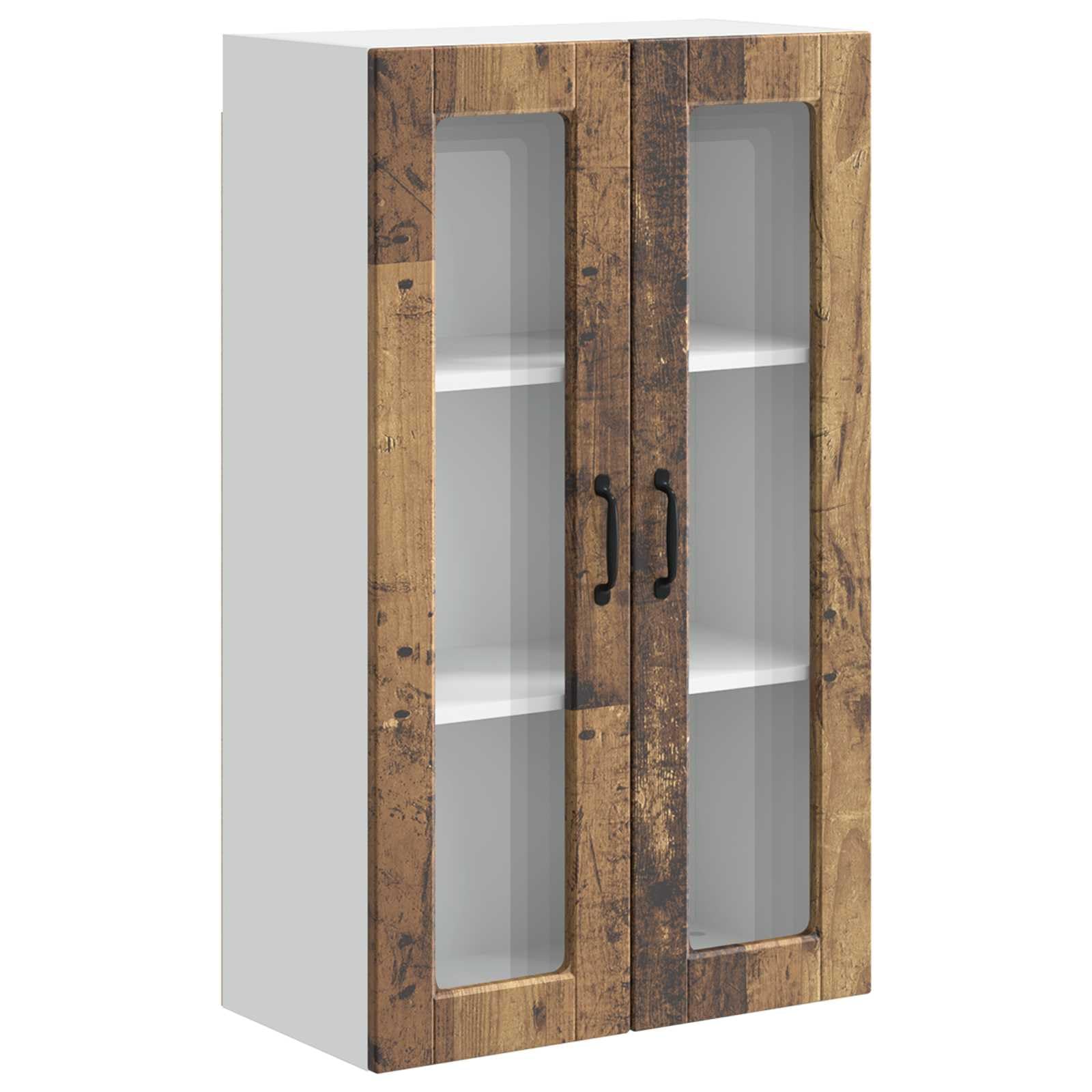 Mobile da cucina con mensola in legno anticato, 60 x 31 x 100 cm, resistente, per cucina, sala da pranzo, dispensa, portaoggetti versatile, design moderno
