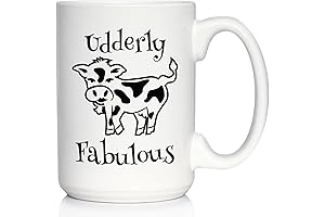 Udderly Fabulous Cow Coffee Mug