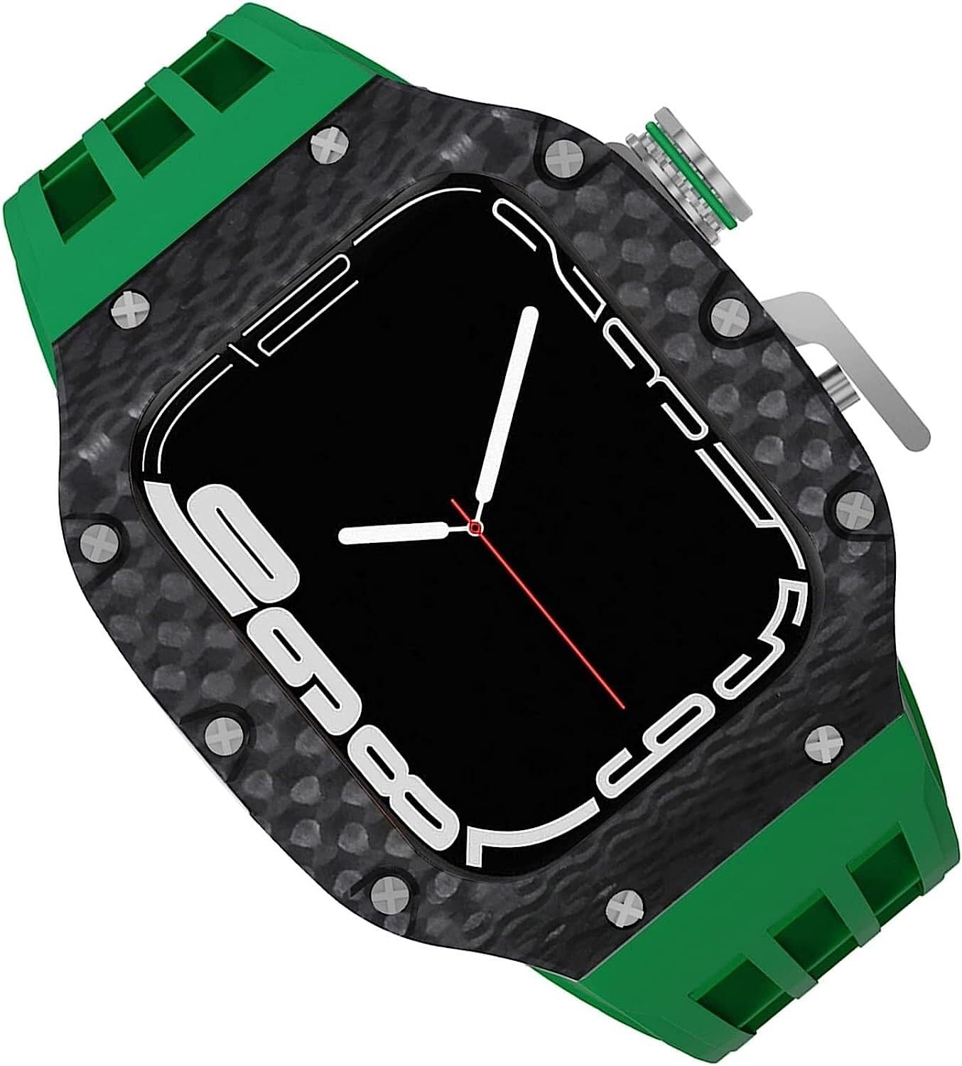Boîtier de montre en fibre de carbone antichoc pour écran 45mm - 8