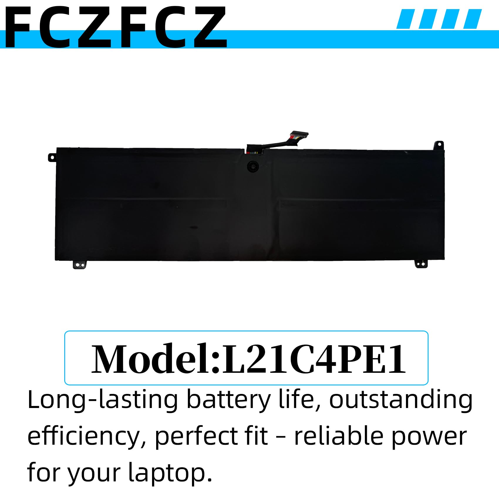 Amazon.com: FCZFCZ L21C4PE1 Battery 99.99Wh Replacement for Lenovo