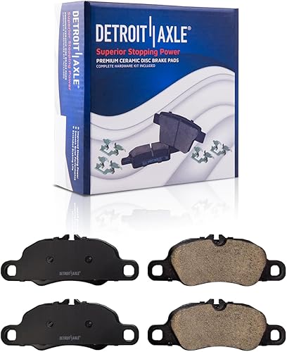 Miniatura 19 de Detroit Axle - Zapatas de freno traseras para Chevrolet Cobalt Cavalier HHR Malibu Pontiac G4 G5 Pursuit Sunfire Saturn Ion Reemplazo de zapatas de