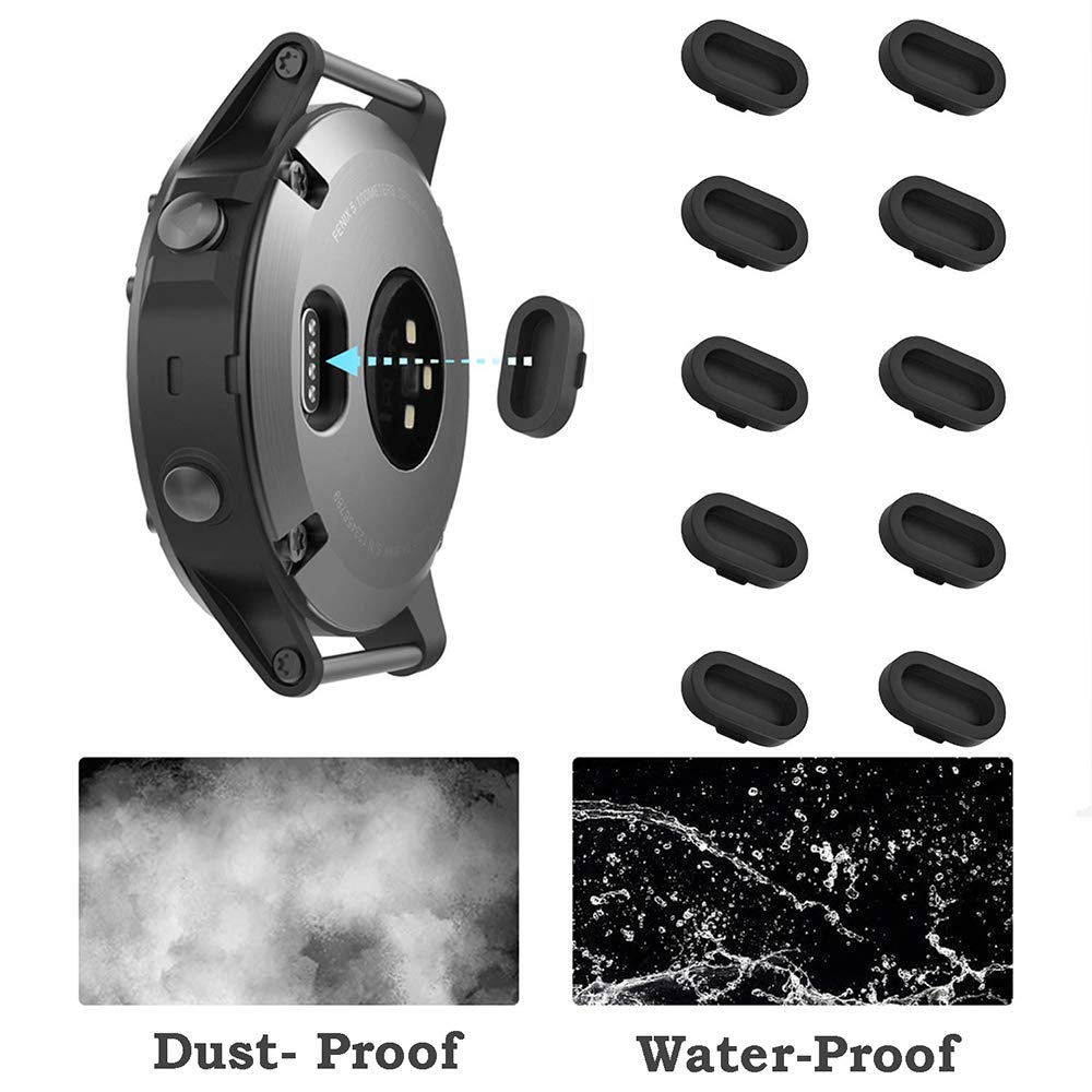 Protection Écran Verre Trempé Garmin Approach S62 - Anti-Rayures 9H + Bouchons Anti-Poussière