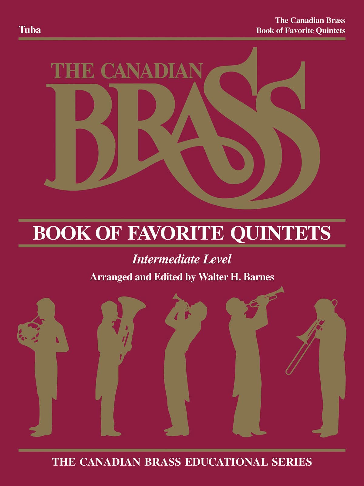 Partition Tuba Canadian Brass Favorite Quintets partition niveau intermédiaire