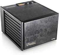 Vista 4 de Excalibur Máquina deshidratadora eléctrica de alimentos de 9 bandejas con temporizador de 26 horas, apagado automático, control preciso