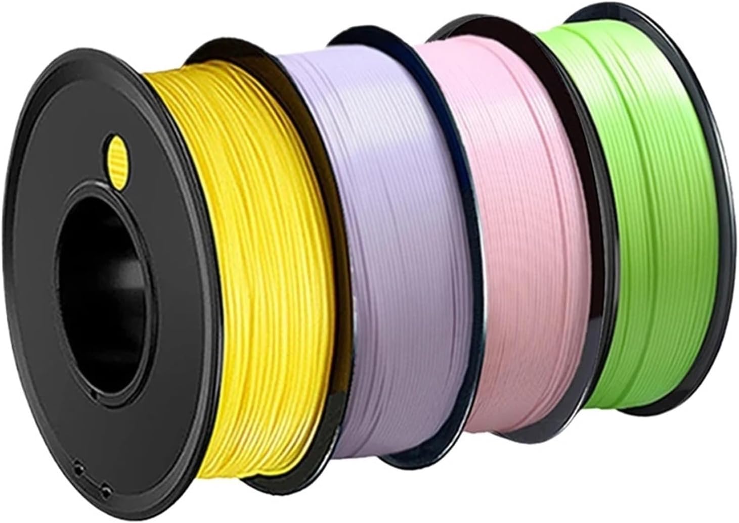 1.75mm 3D Printer Filament PLA Yellow Green Pink Purple 250g 1Kg Wire Vacuum Packaging for Printing Fliament Pla 250gx4(Pla Purple 250g)