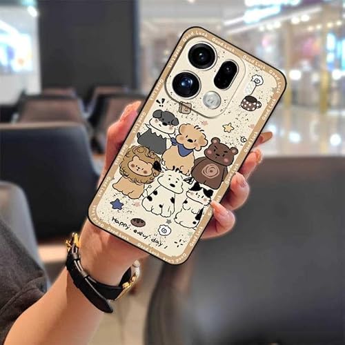 Phone Case Compatible with OPPO Find X9 Pro, TPU Anti-knock Cute Protective Dirt-resistant Phone Pouch Back Cover Waterproof Ant