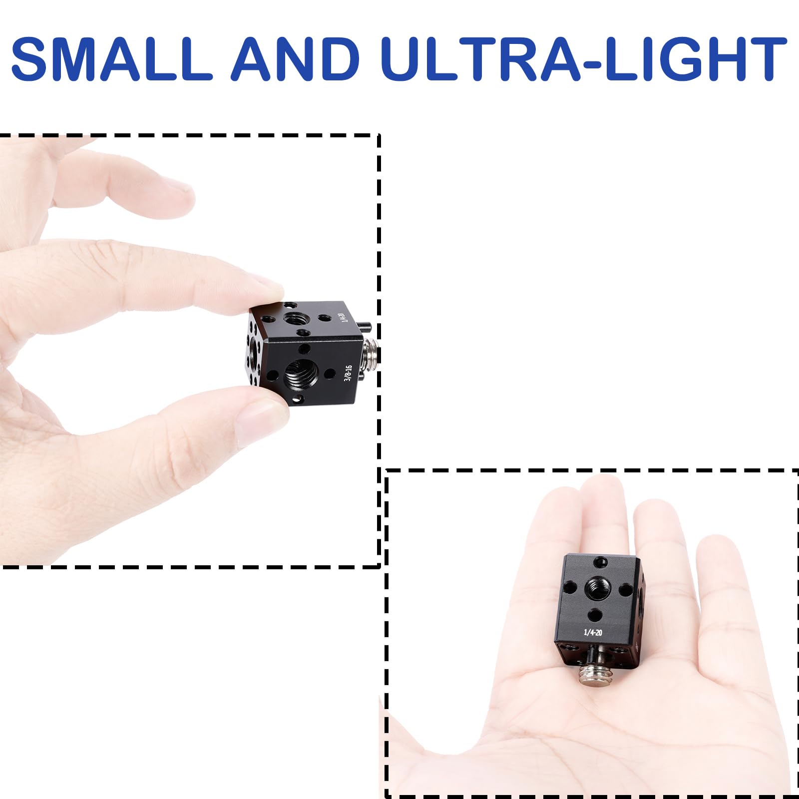 NICEYRIG Kamera Zubehör Halterung Erweiterung für ARRI Ortungsloch, 5 in 1 DSLR Käfig Konverter Adapter für Kugelkopf Magicarm, Reibungsarm, Kaltschuhadapter, 15 mm Stangenklemme – 565 NICEYRIG Kamera Zubehör Halterung Erweiterung für ARRI Ortungsloch, 5 in 1 DSLR Käfig Konverter Adapter für Kugelkopf Magicarm, Reibungsarm, Kaltschuhadapter, 15 mm Stangenklemme – 565