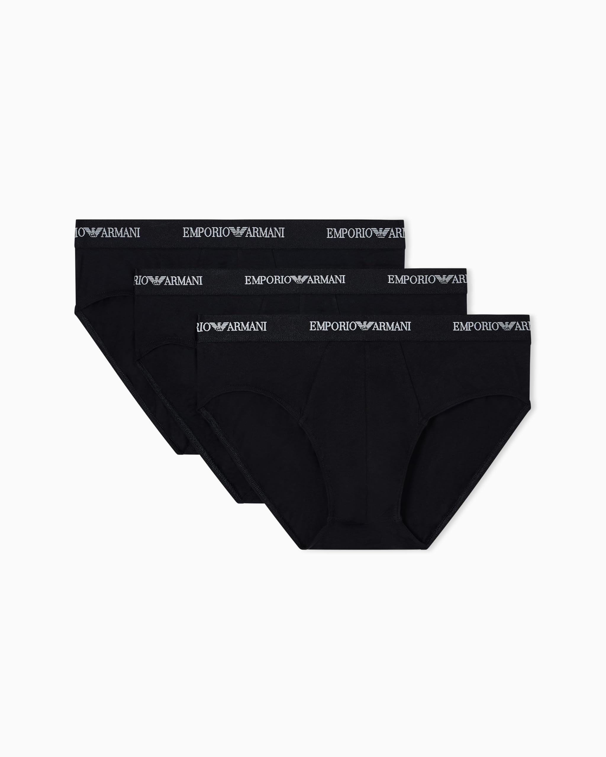 EMPORIO ARMANI Herren Trunks schwarz Baumwolle & Mix unifarben