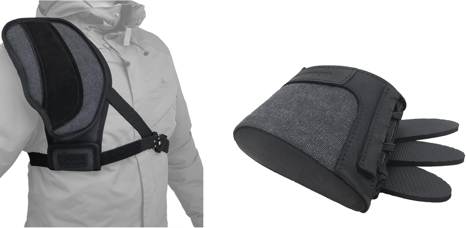 WAYNE'S DOG Ambidextrous Shooting Recoil Field Shield with Slip On Recoil Pad