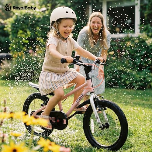 Image of RoyalBaby EZ-Pro Kids Bike, Lightweight Aluminum 2-in-1 Balance to Pedal Bike with One-Key Switch, 14 16 18 20 Inch for Age 3-10 Years