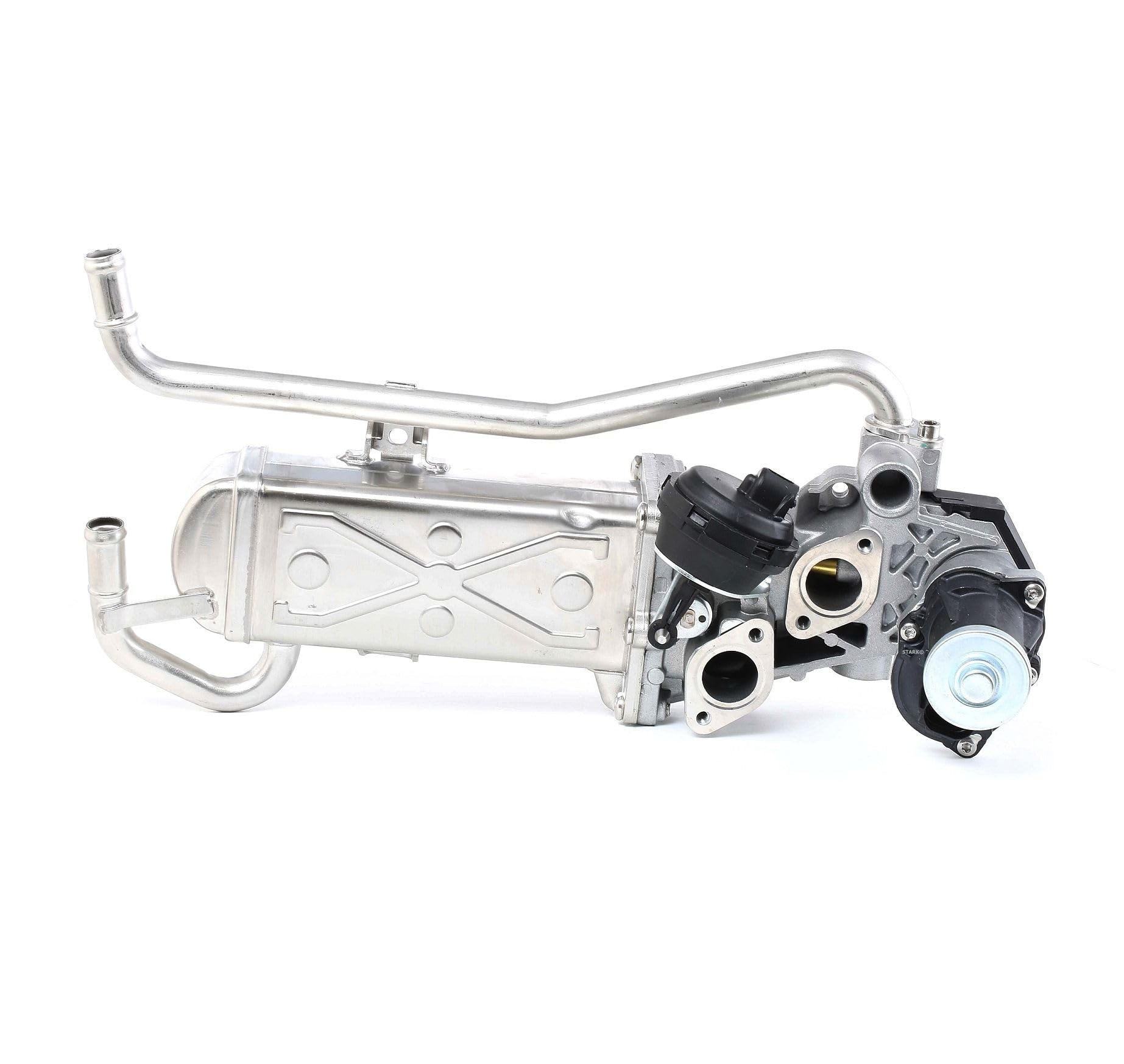 STARK SKEGM-4810001 Module-EGR électrique avec joint d'étanchéite avec radiateur-EGR avec joints avec vanne EGR Compatible avec VW Polo V 3/5 portes 6R1, 6C1