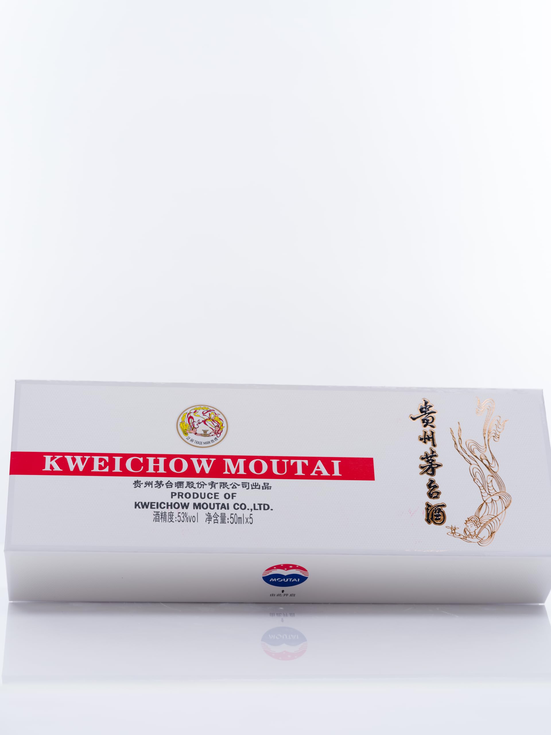 Amazon.co.jp: 貴州茅台酒 飛天 アルコール53度50ml*5（5本セット