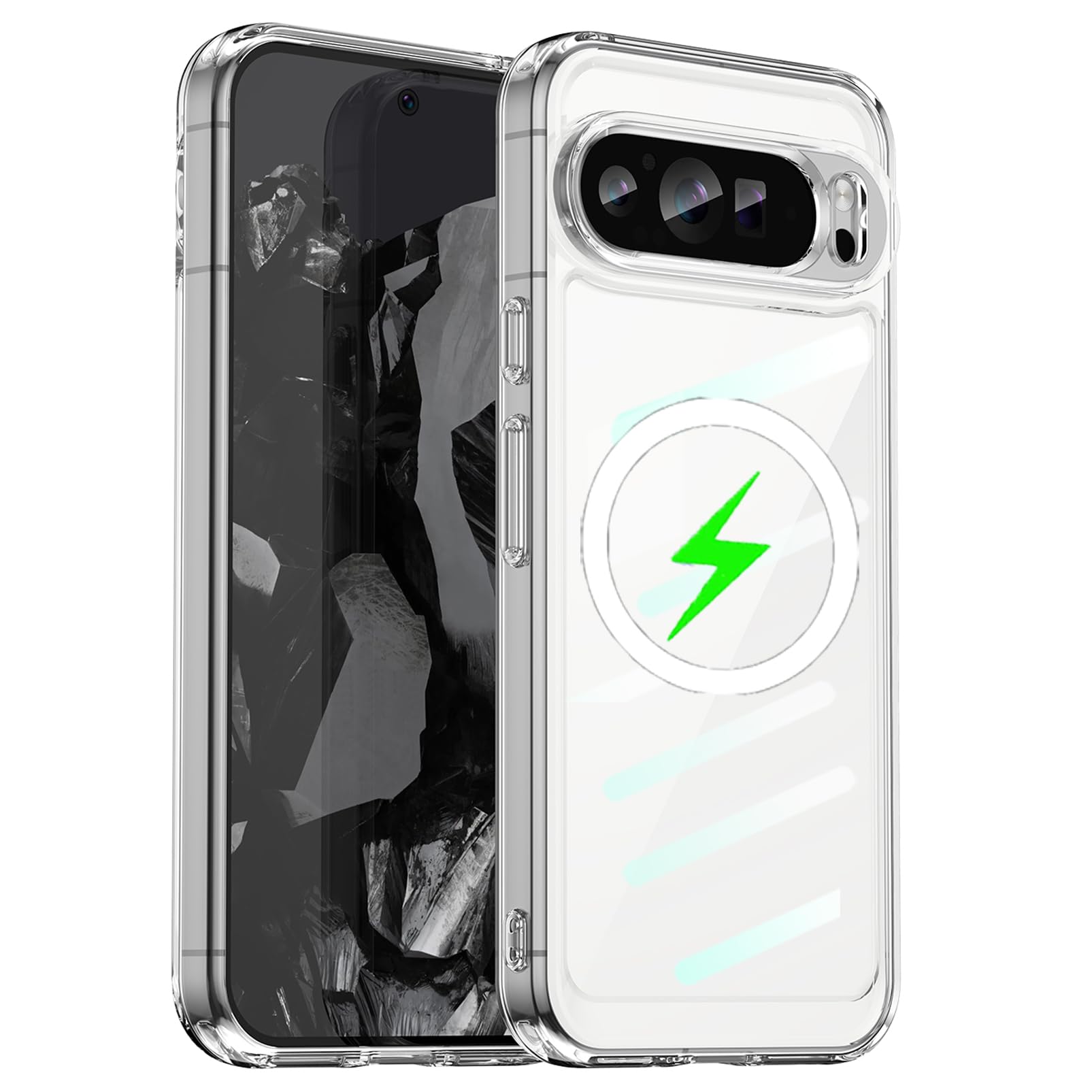 Gufiire for Google Pixel 9 Pro XL Case Compatible with MagSafe 