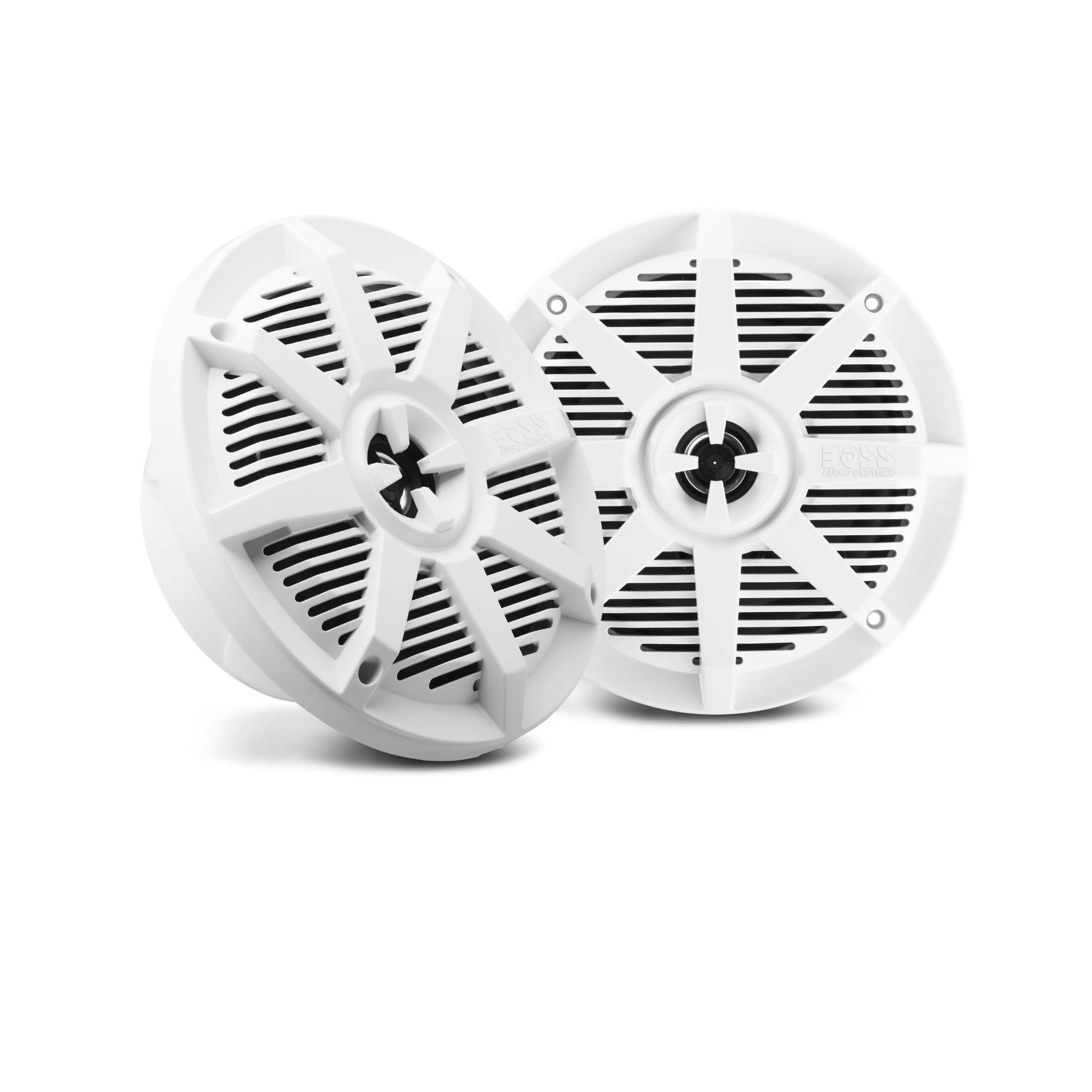 BOSS Audio Systems MR62W 200 W na parę, 6,5 cala, pełny zakres, 2-drożne odporne na warunki atmosferyczne głośniki morskie sprzedawane w parach