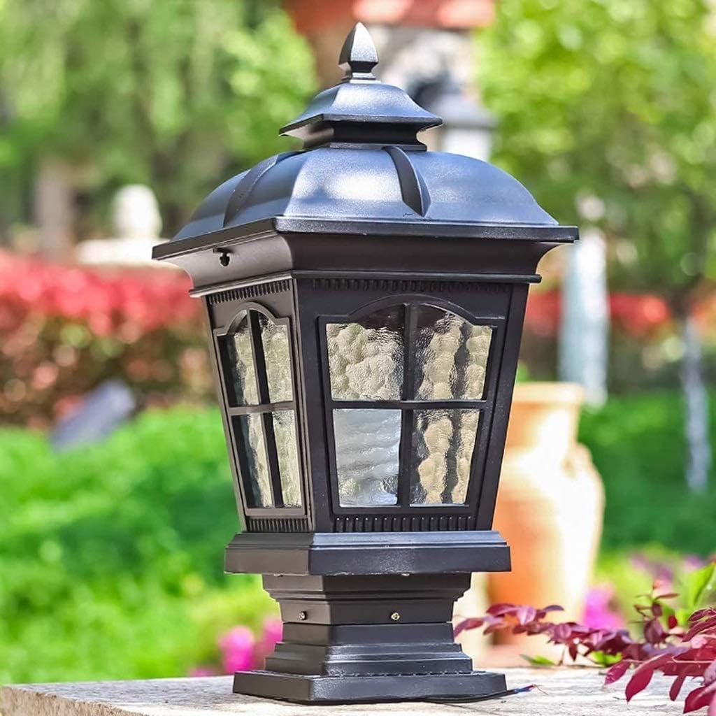 European-Style Waterproof Wall Lamp Garden Lamp Outdoor Villa LED Column Lamp Fixed Lamp