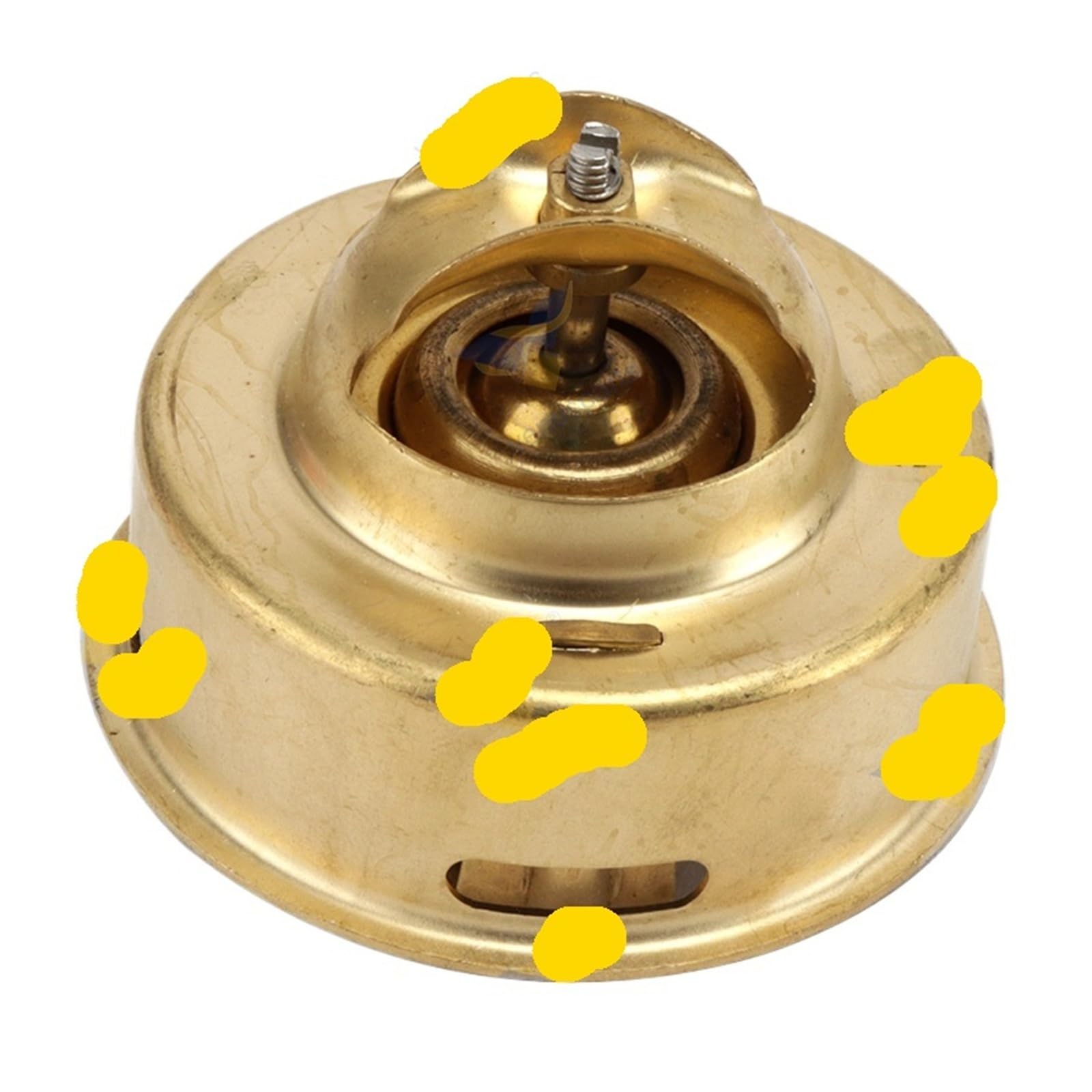 Adatto for termostato motore Mitsubishi S4F S6S Nuovo 76,5℃ 31646-02200