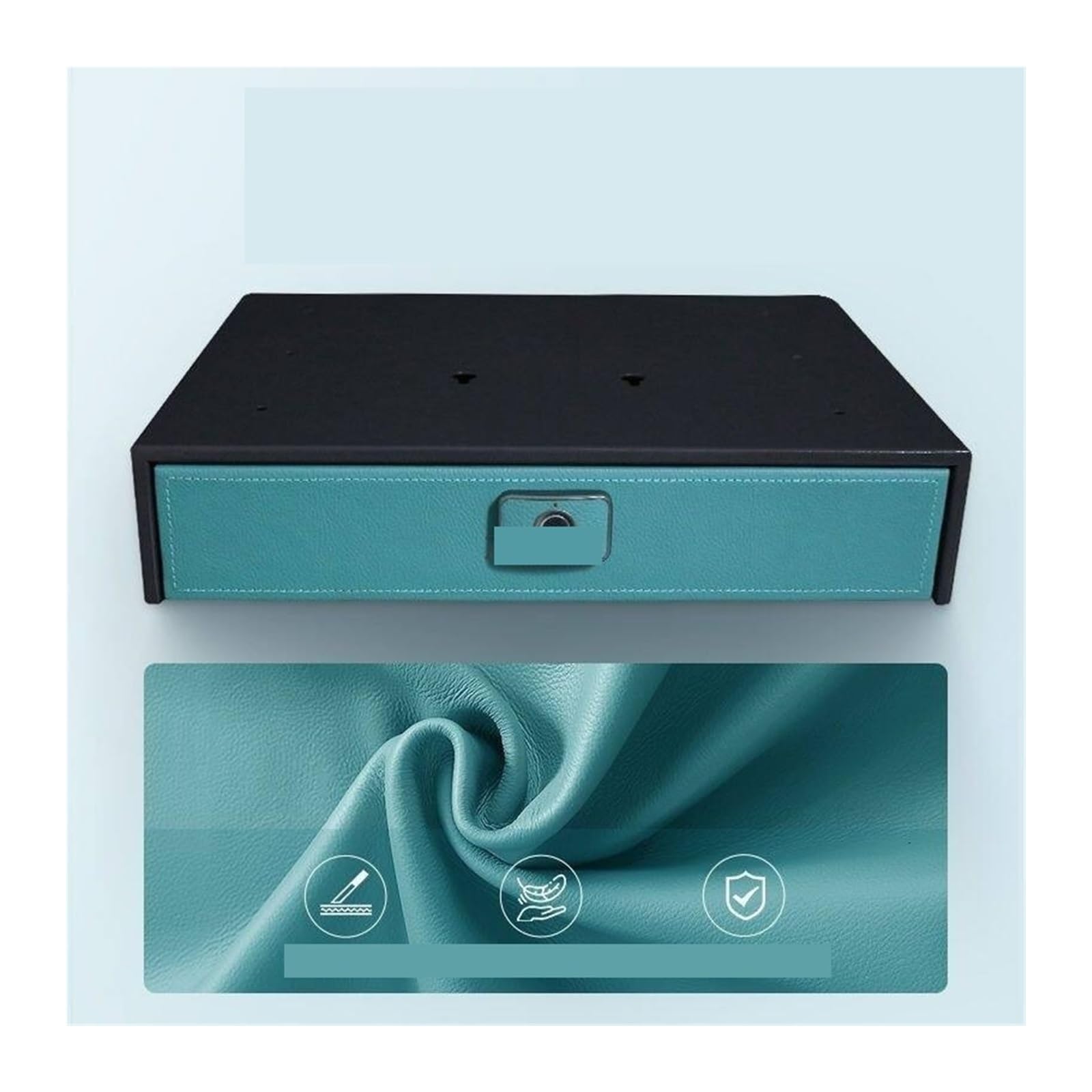 Cassaforte, Cassetta di sicurezza per impronte digitali, piccolo armadietto da soffitto, cassetto per gioielli, scatola per ufficio(Oranje,400 * 280 * 90)