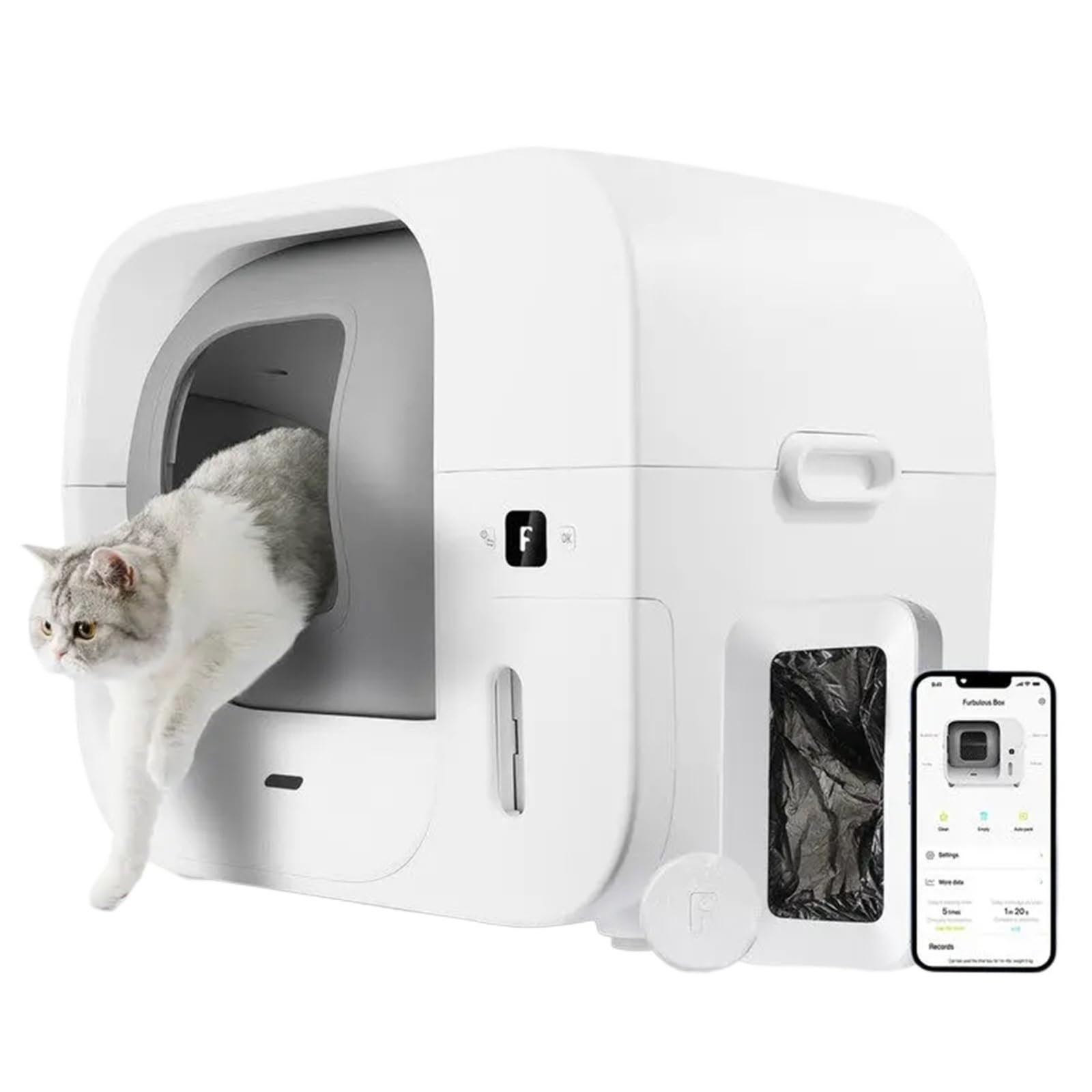Compatibile con la lettiera autopulente intelligente Auto-Bag