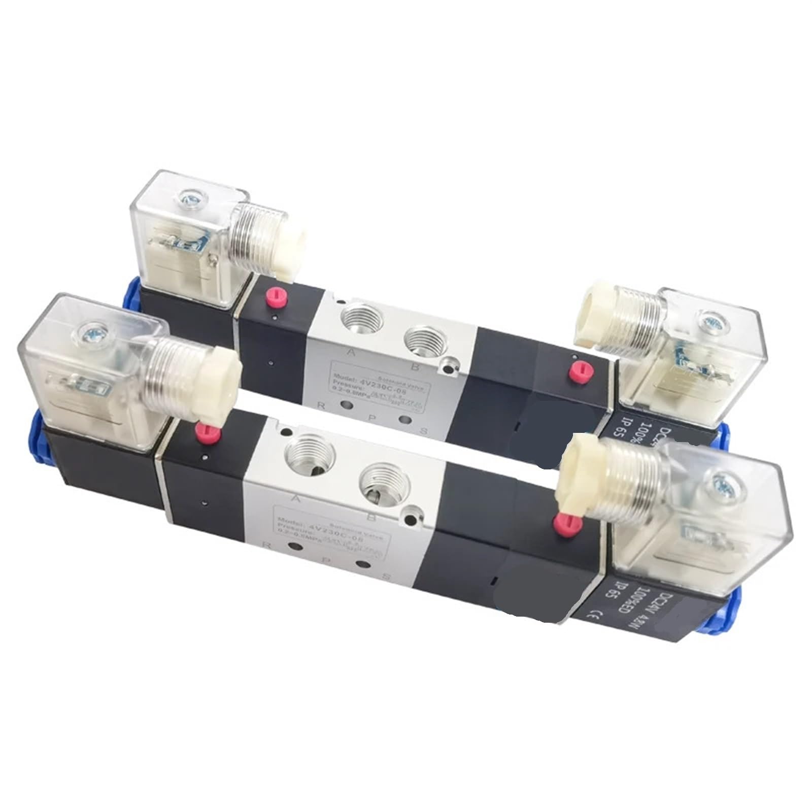 Électrovanne d'air 4V230C-08 pneumatique à 5 ports pour contrôle de débit