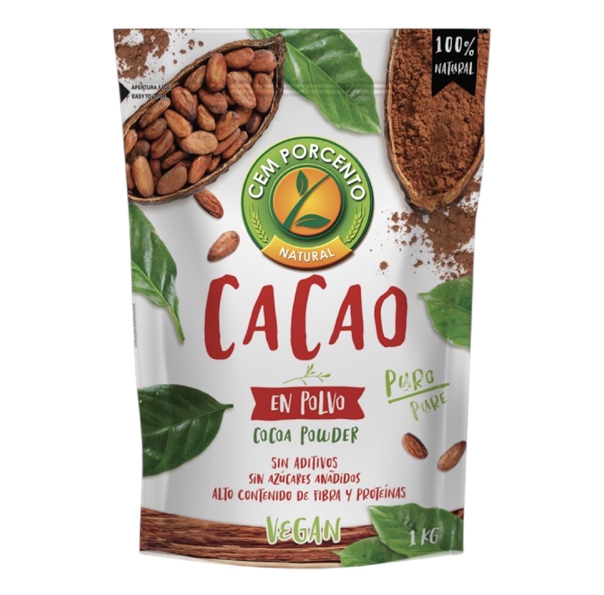 Azala Cacao en Polvo Cem Porcento 1Kg