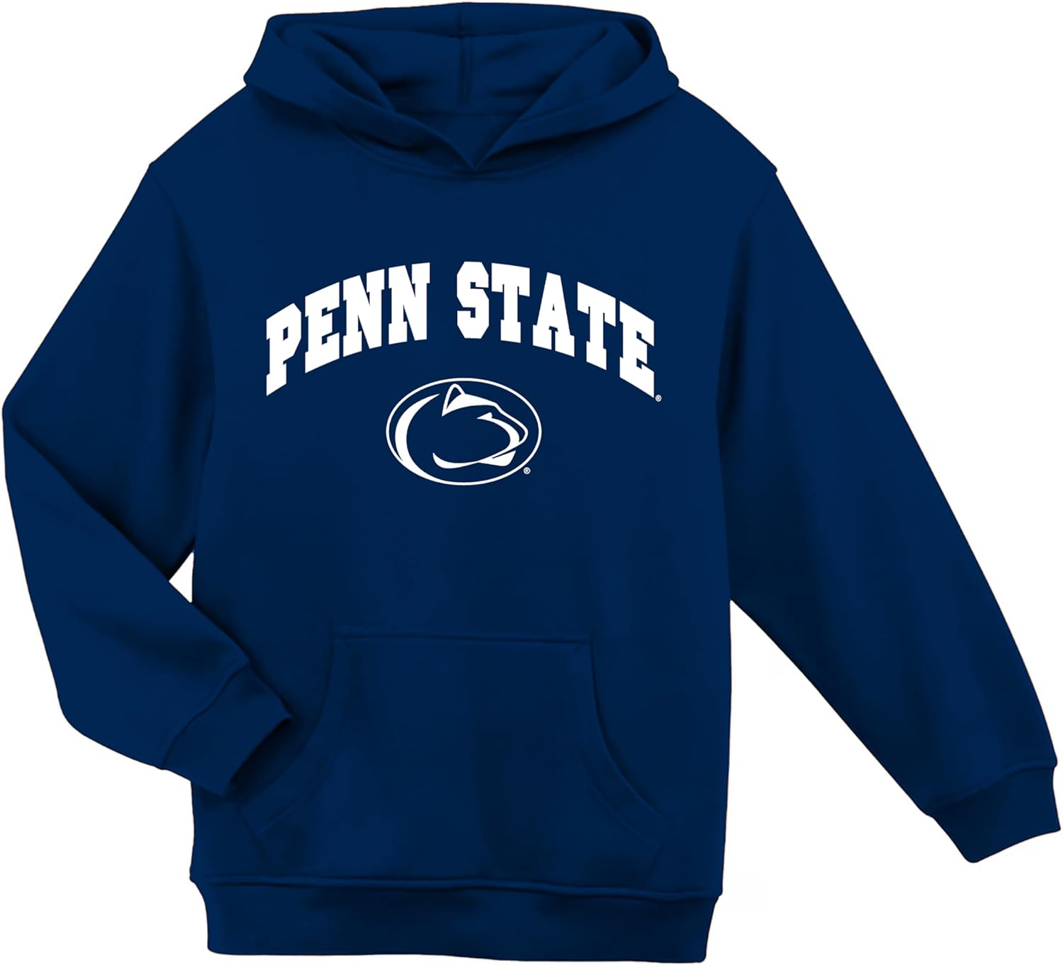 Little King NCAA Youth Boys Hoodie Sweatshirt-Arch Logo- Team Colors YS YM YL YXL