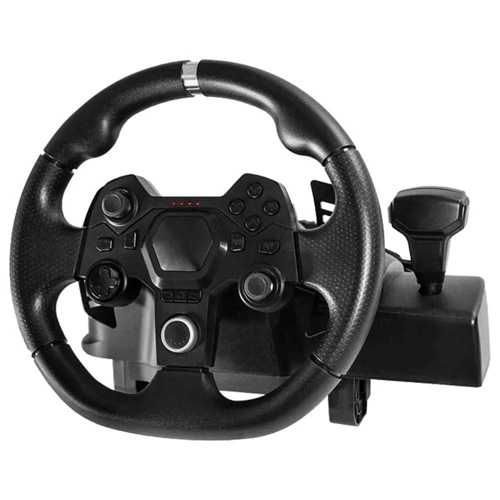 Warrior- JS090 Artaxes Volante Gamer com Force Feedback e Pedal