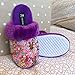 tokidoki Women's Sweetshop Soft Slippers, Purple, 7-8 Regular US