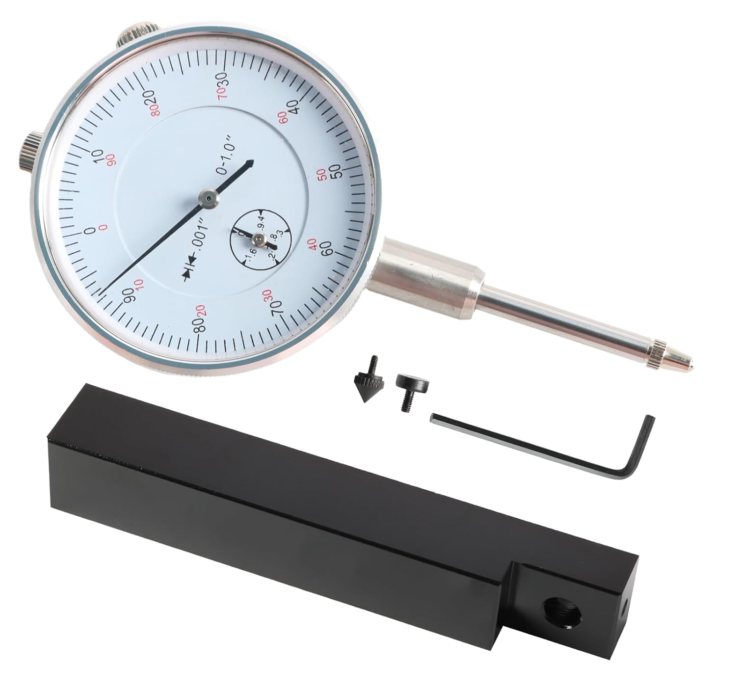 6434 Sleeve Height and Counter Bore Gauge for All Diesel Engines, Cylinder Bore Gauge Range: 0-1.00", Graduation: 0.001", Reading: 0-100