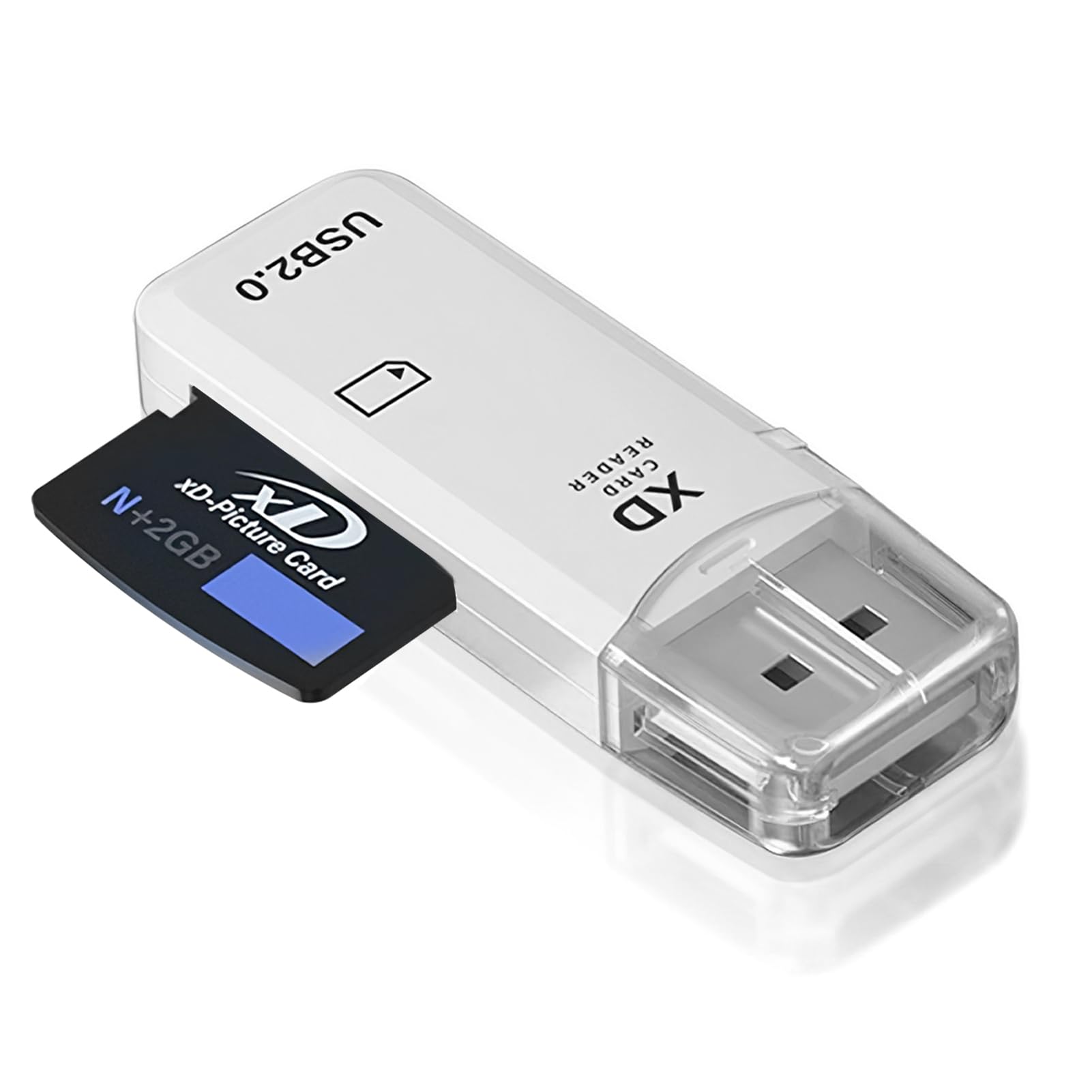 USB XD Card Reader For Fuji Olympus Cameras 128GB USB 2.0 XD