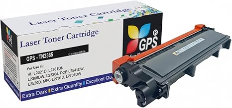 GPS Colour Your Dreams TN 2365 Toner Cartridge for Brother DCP L2541DW, HL-L2321D , L2361DN , L2366DW , L2320d , L2520D , MFC-L2701D , L2701DW Laser Printer - High Yeild Printing Solution