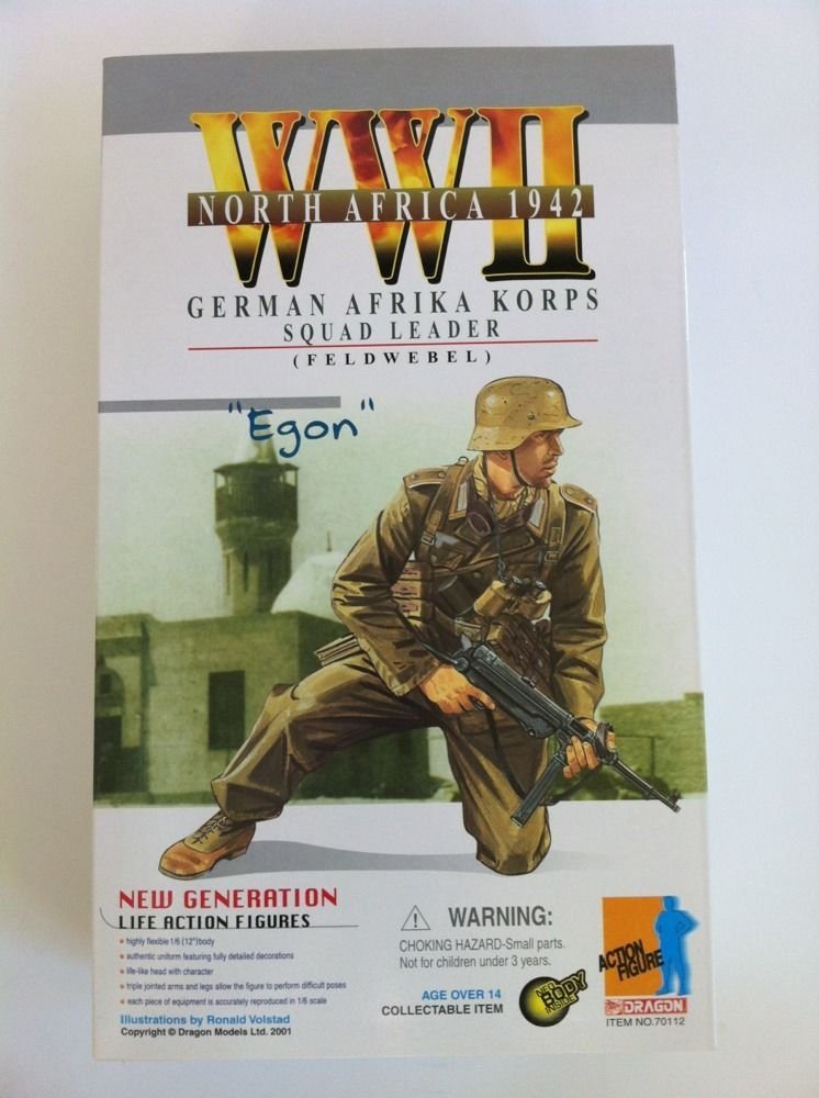 Egon German Afrika Korps Feldwebel