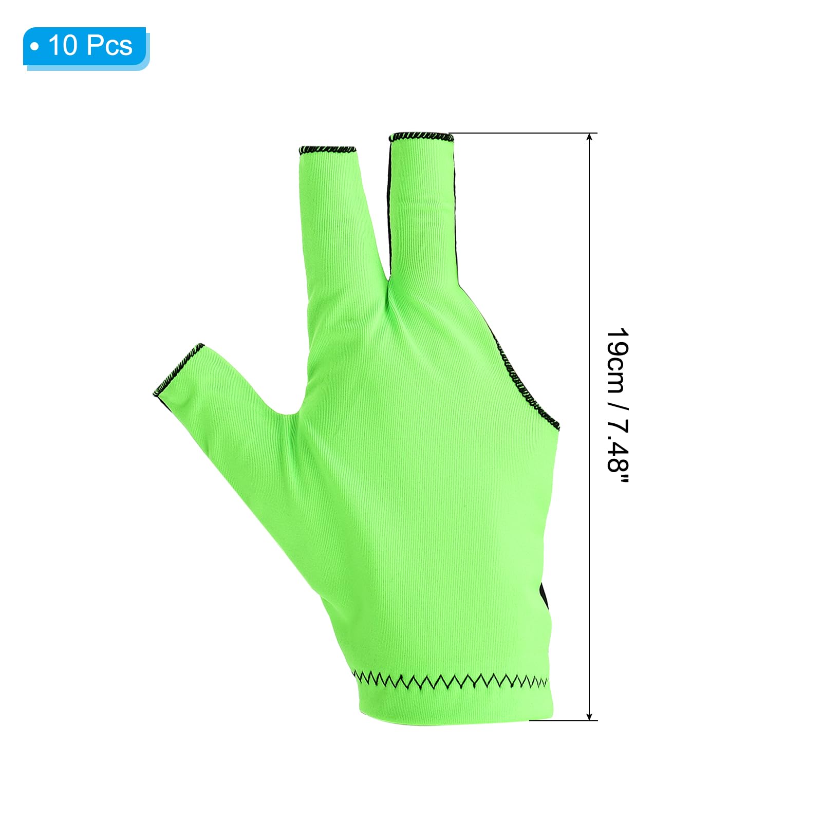 PATIKIL 3 Finger Pool Glove Left Hand - Image 2