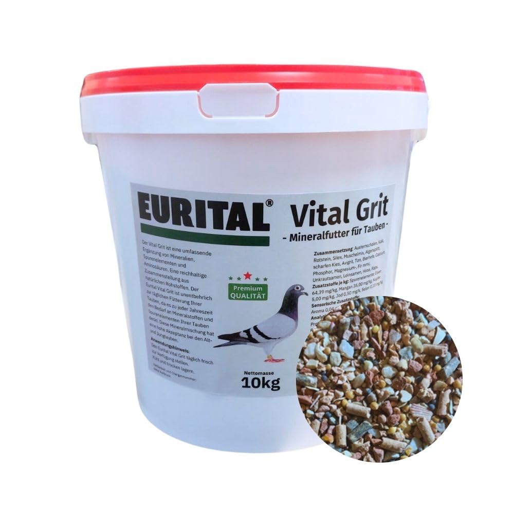 Vital Grit 10kg - Gritmischung für Tauben
