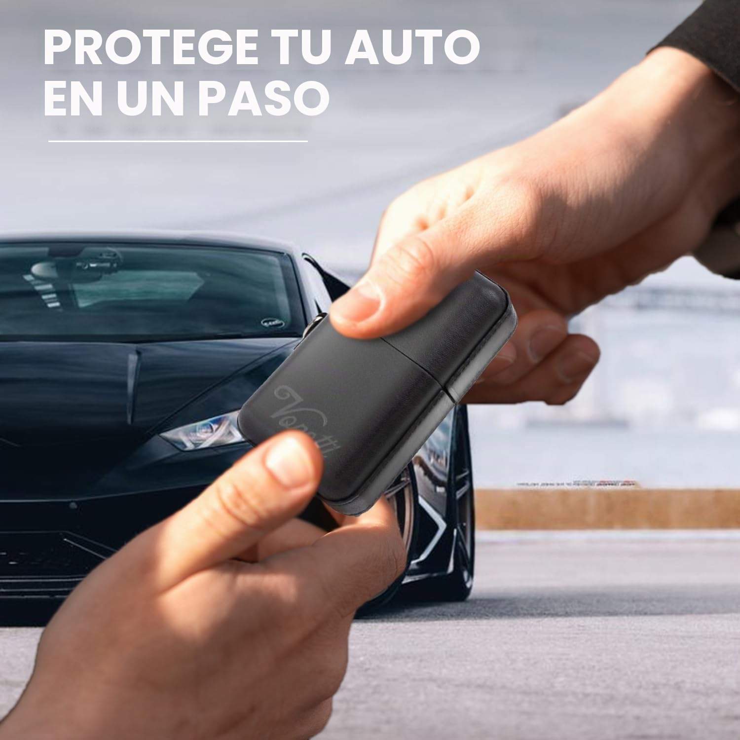 VONETTI Elegante caja de protección para llaves de coche, caja de protección RFID para llaves de coche, caja de almacenamiento Keyless Go, protección para llaves de coche