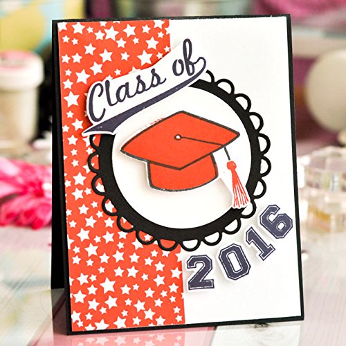 grad card creator Amazon.com: Graduation Die Cuts for Card-Making and Scrapbooking Supplies  and DIY Crafts by The Stamps of Life