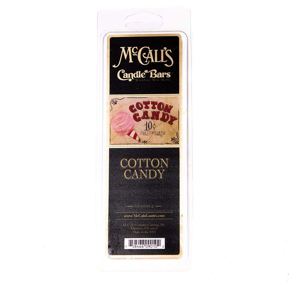 McCall's Candle Bars-5.5 oz Pack-Cotton Candy