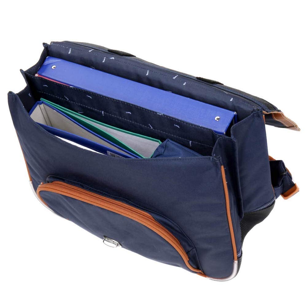 Cartable 38 cm Tann's Les Signatures Camille Bleu Marine