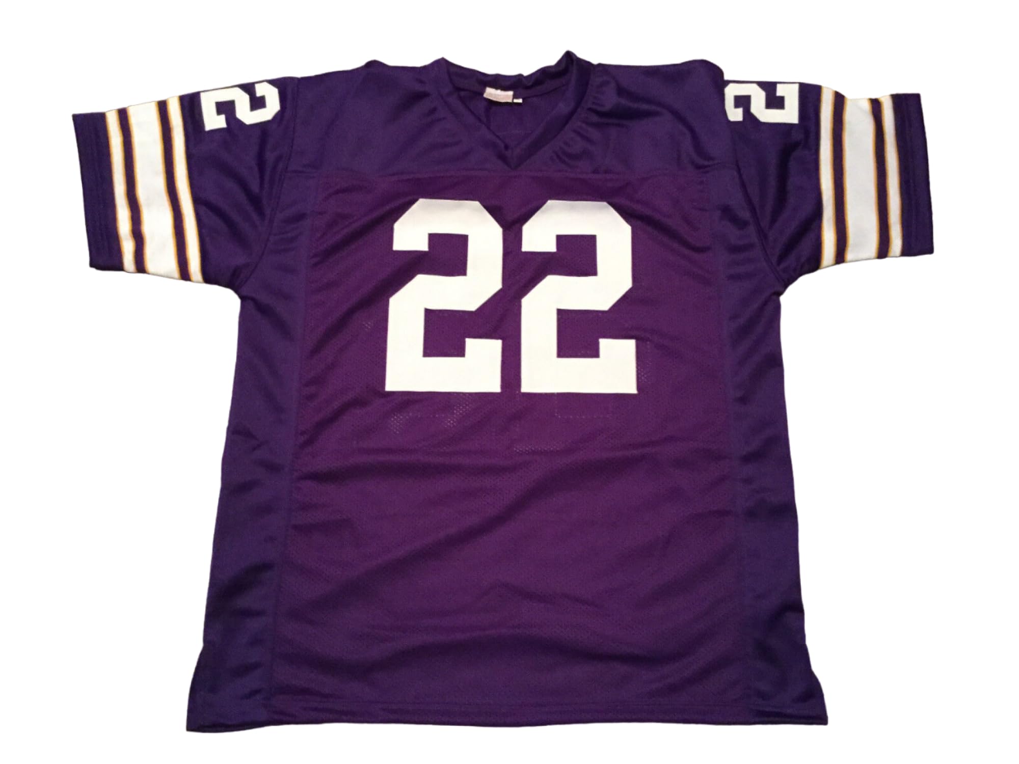 Generic Paul Krause Jersey Stitched Purple Custom Football New No Brand/Logos (US, Alpha, Medium, Regular, Regular, Purple)
